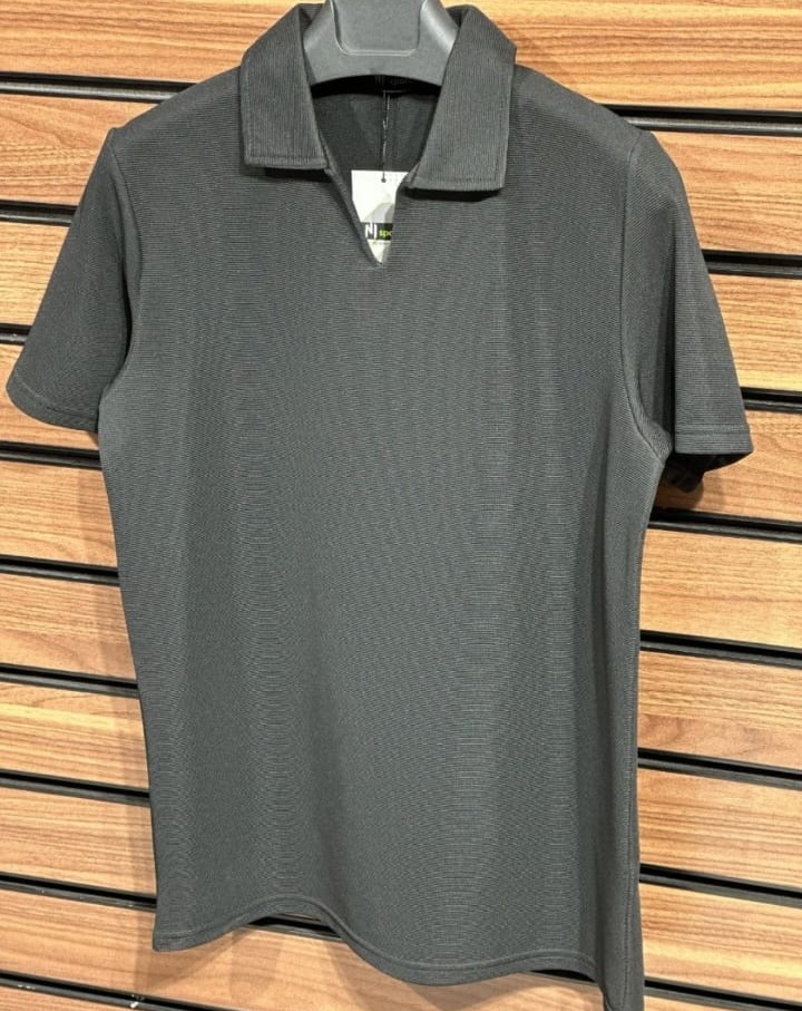 ERKEK YAKALI TiŞORT GRİ